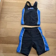 FITA 水着上下セット 黒・青　130