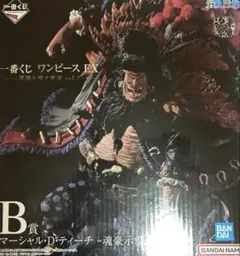一番くじワンピースEX　B賞　ティーチ　魂豪示像