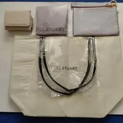 【トートーバッグ/エコバック&ポーチ/三つ折財布４種set【新品】雑誌付録