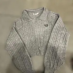 襟付きニット 長袖