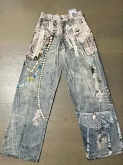 Acne Studios 1981 ルーズフィット デニムパンツ S ブルー