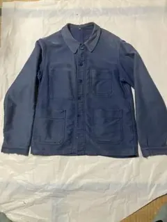 アドルフラフォン 1940年代 ブルーモールスキン フレンチビンテージ