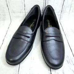 新品未使用　銀座ヨシノヤ　ローファー　23cm 銀座ヨシノヤ〉 晴雨兼用外反母趾対応ローファー のご紹介