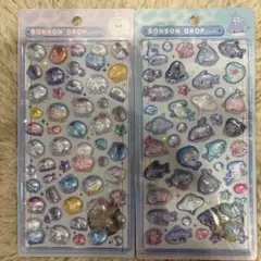 【正規品】水族館限定ボンボンドロップシール2個セット