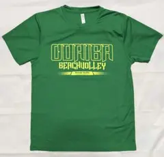 Odaiba Beach Volley 緑色シャツ