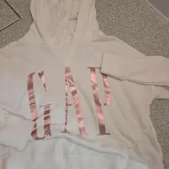 見切りセール　大幅値下げ　GAP ホワイト フード付きパーカー