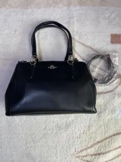 COACH クリスティ 2WAYショルダーバッグ　ブラック　早い者勝ち！