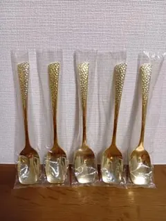 【新品未使用】たち吉 デザートスプーン （5本セット）のサムネイル