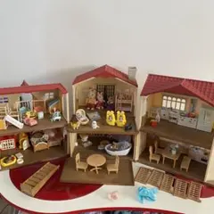 シルバニアファミリー　まとめ売り　幼稚園バス追加しました