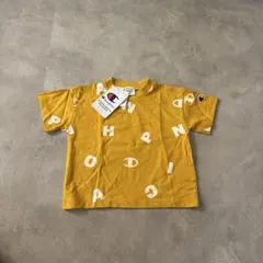 champion コラボ　総柄Tシャツ　90