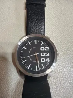 ディーゼル DIESEL DZ1370シルバー 実動品 - メルカリ