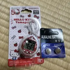 50周年HELLO KITTY Tamagotchi + AG13バッテリー