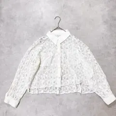 CADUNEカデュネ バテンショートシャツ ホワイトのサムネイル