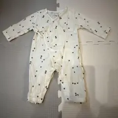 ZARA コットン花柄ロンパース 3-6ヶ月