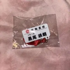 ハイキュー チャーム付きネームバッジコレクション 黒尾