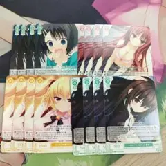 ヴァイスシュヴァルツロゼ　プロモ　4種4枚ずつ