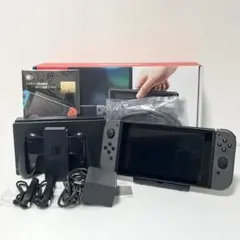Nintendo Switch ニンテンドー 本体 グレー 2017 動作確認済