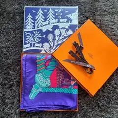 HERMES カレ90 シルクスカーフ タッセル柄 - メルカリ