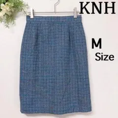 『KNH』（M）＊膝丈スカート＊ツイード＊カラフル＊オシャレ＊綺麗め