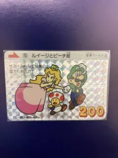 カードダス スーパーマリオランド 39 にせデイジー姫 バンダイ 1990年