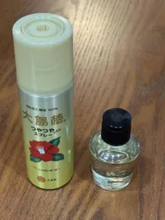 大島椿 椿油 ヘアオイル ツバキオイル 60ml&つやつやになるスプレーのサムネイル