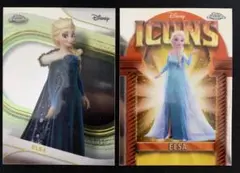 2025 topps chrome disney アナと雪の女王 エルサ カード