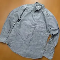 EDWIN エドウィン　シャツ L グレー　長袖