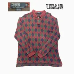 90s vintage オールド　ラルフローレン ボーダー　鹿の子　USA製 90s vintage オールド ラルフローレン ボーダー 鹿の子 USA製 - メルカリ