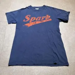 Spark 半袖　tシャツ　紺　ネイビー　スパーク　S