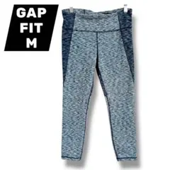 GAP FIT M ヨガパンツ アウトテクノロジー Mサイズ ブルー ブラック