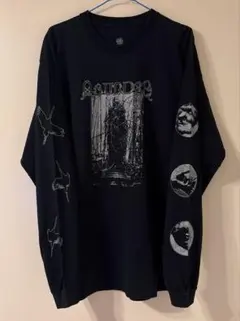 ASUNDER ロングスリーブTシャツ ブラックのサムネイル