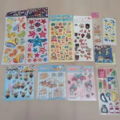 （値下げ）ぷっくりシール11枚セットまとめ売り