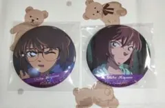 【名探偵コナン】場面写トレーディングホログラム缶バッジ 宮野志保 2点セット