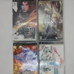PSP ソフトまとめ 4本セット 24G0706309