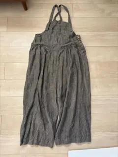 リネン オーバーオール