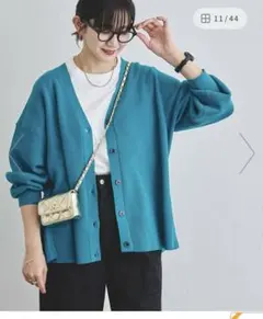 コーエン　カタアゼVネックカーディガン