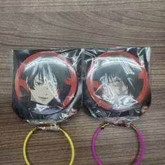 【呪術廻戦】禪院真依 缶バッジ 死滅回遊 死滅回游 システムサービス 2種セット