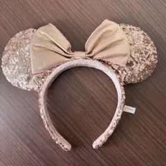 ミニーマウス　スパンコールカチューシャ