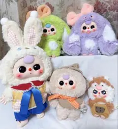 Babythree ベイビースリー レア目　バブ　5体セット　ぬいぐるみ