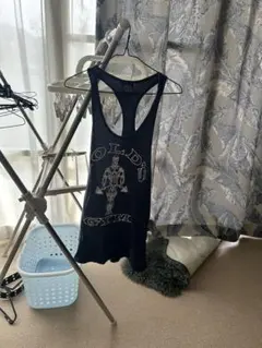 ゴールドジム タンクトップ ネイビー