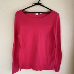 GAP ピンク ボートネック ニット