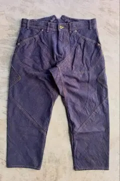 久留米絣研究舎 / Departure Pants (NAVY)