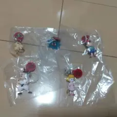 MOTHER2 チャーム (どせいさん、ネス、ポーラ、ゲップー、プー) 5点