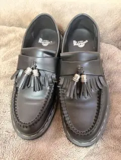 【Dr.Martens】日本限定ADRIAN グレーステッチローファー