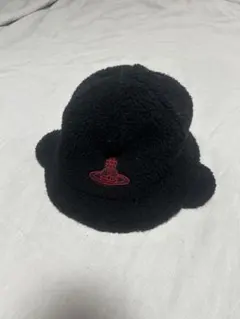 最終値下げVivienneWestwood コーデュロイ×ボア フラップキャップ
