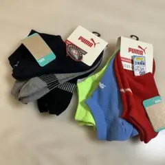 新品キッズPUMAキッズ21㎝〜23㎝靴下