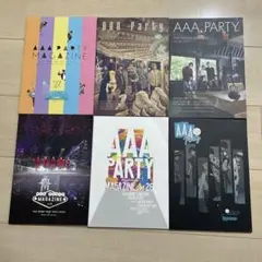 AAA Party MAGAZINE Vol.23 〜28 の6冊セット