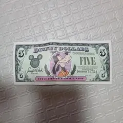 ディズニーダラー Disney Dollars 5ドル Goofy グーフィーのサムネイル