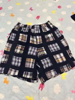 marina de bourbon マドラスチェック　ショートパンツ