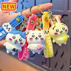 可愛い ちいかわキーホルダー トリプルセット☆ レア商品☆ ちいかわバント付